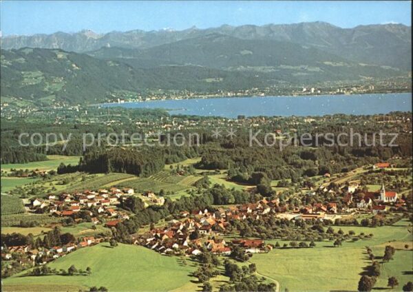 Oberreitnau am Bodensee Fliegeraufnahme