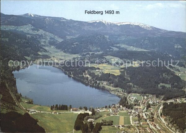 Titisee mit Feldbergblick Fliegeraufnahme
