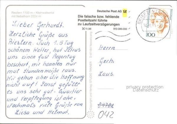 Riezlern Kleinwalsertal Vorarlberg mit Nebelhorn Fliegeraufnahme – Bild 2