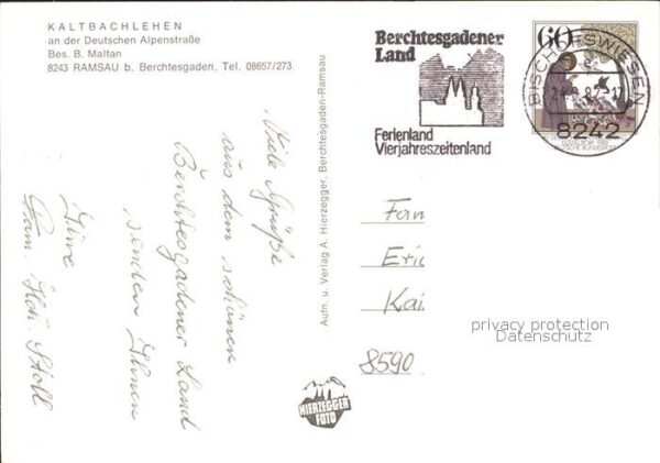Ramsau Berchtesgaden Kaltbachlehen Gasthof – Bild 2