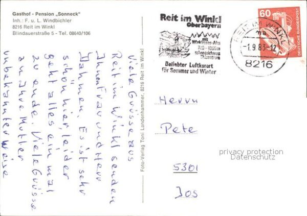 Reit Winkl Gasthof Pension Sonneck – Bild 2
