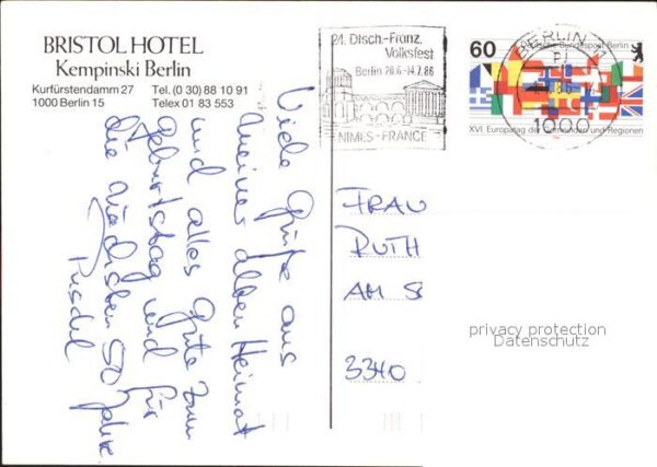 Berlin Kempinski Hotel – Bild 2