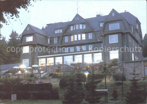 Ilmenau Thueringen Berg und Jagdhotel Gabelbach