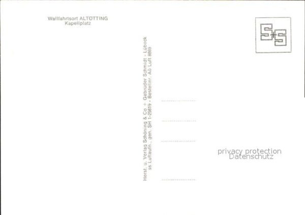 Altoetting Kapellplatz Fliegeraufnahme – Bild 2