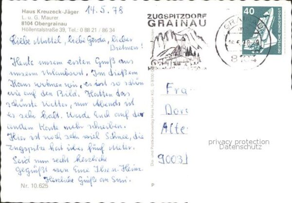 Obergrainau Haus Kreuzeck Jäger – Bild 2