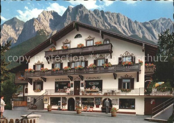 Grainau Kaufhaus Grainau Hotel zum Wulfn Hansl