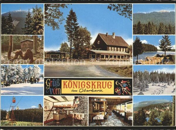 Braunlage Königskrug Panorama Teilansichten Schwe