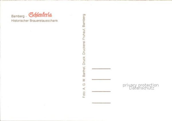 Bamberg Brauereiausschank Schlenkeria – Bild 2