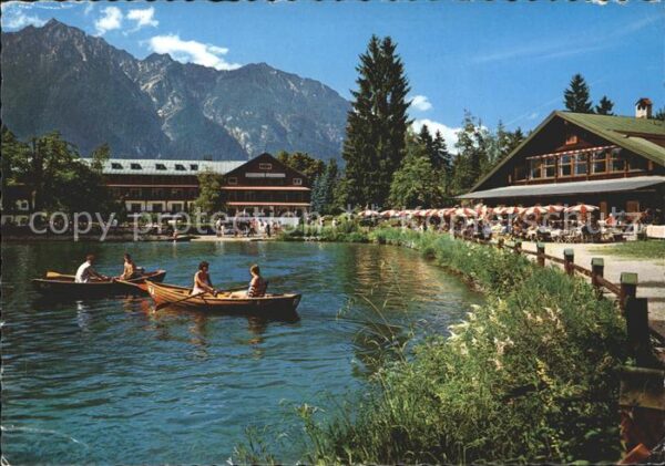 Riessersee Kurhotel und See Cafe Bootspartie