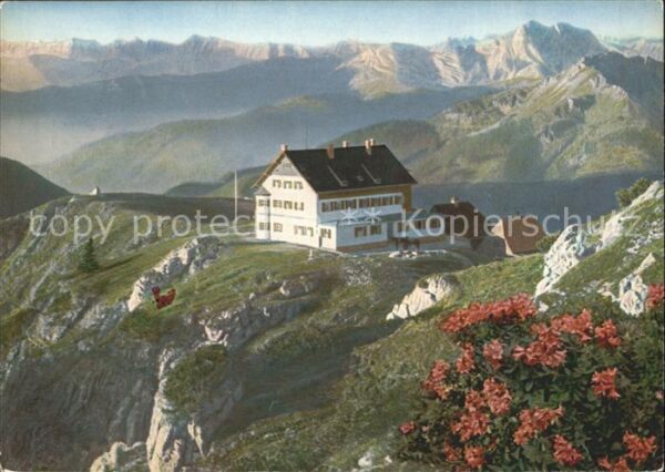 Rotwandhaus gegen Rofan und Guffert