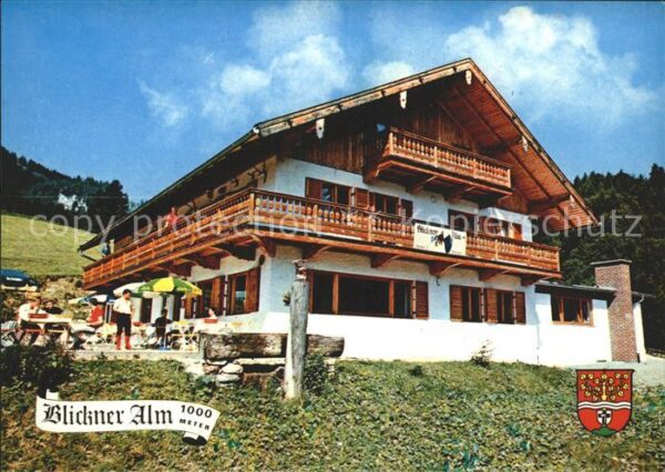 Ruhpolding Blickner Alm Terrasse