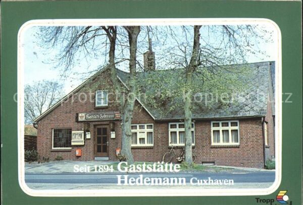 Cuxhaven Nordseebad Gaststätte Hedemann