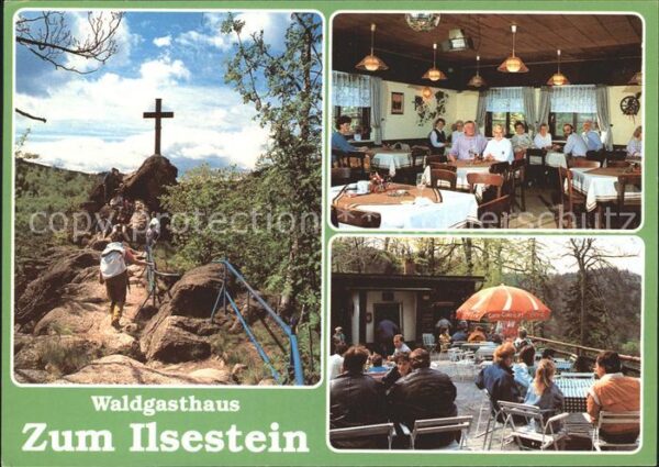 Ilsenburg Harz Waldgasthaus Zum Ilsestein Gipfelkreuz