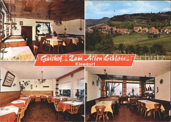 Kleedorf Gasthof Zum Alten Schloss Gasträume Pan