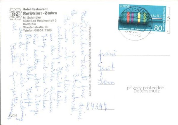 Bad Reichenhall Karlsteiner Stuben Gastraum Totalansich – Bild 2