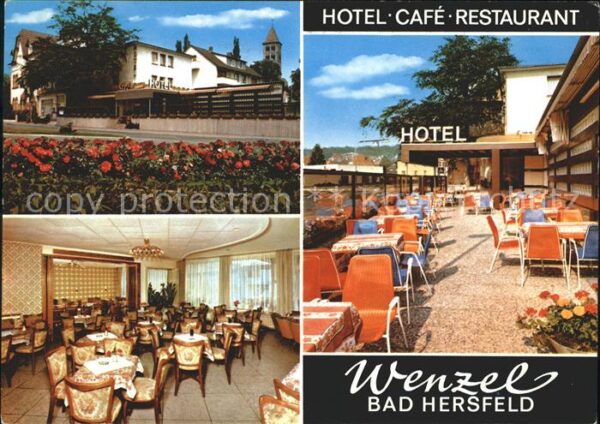 Bad Hersfeld Hotel Restaurant Wenzel Gastraum Terras
