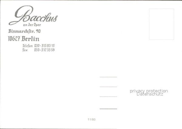 Berlin Bacchus an der Oper – Bild 2