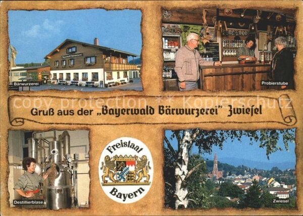 Zwiesel Niederbayern Bayerwald Bärwurzerei Probierstube Dest
