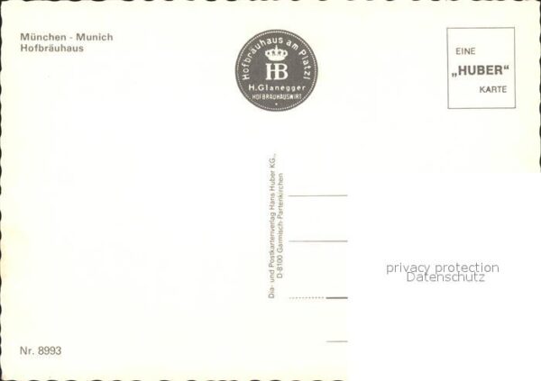 Muenchen Hofbräuhaus Brauereipferde Saal Gartenw – Bild 2