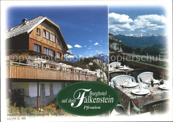 Pfronten Burghotel auf dem Falkenstein