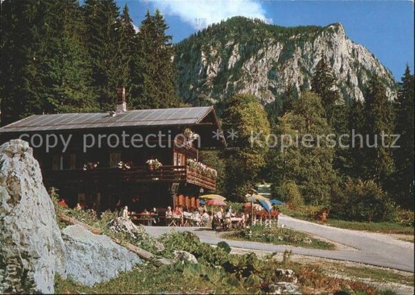 Fuessen Allgaeu Berggaststätte Schweizer Haus Bleckenau