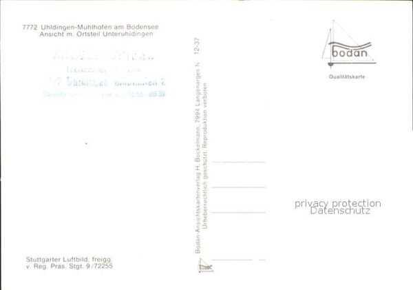 Uhldingen-Muehlhofen Pfahlbauten am Bodensee Fliegeraufnahme – Bild 2