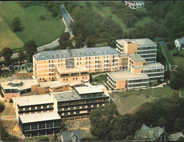 Laasphe Schlossberg Sanatorium Fliegeraufnahme