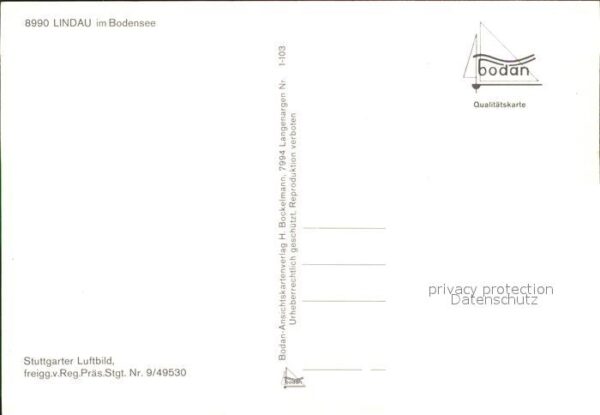 Lindau Bodensee Fliegeraufnahme – Bild 2