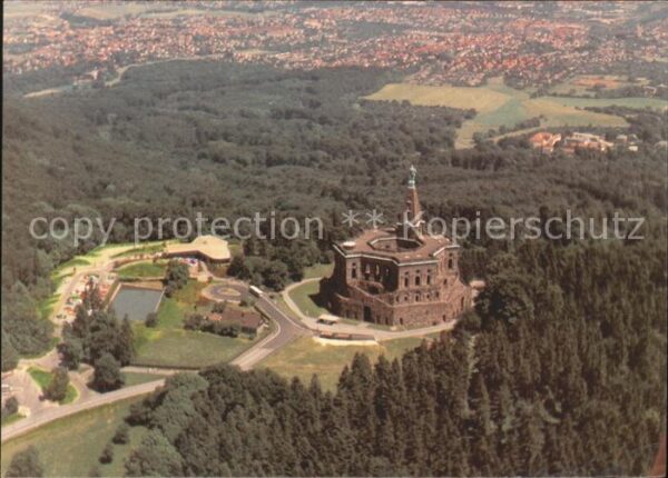 Kassel Herkules Monument Fliegeraufnahme