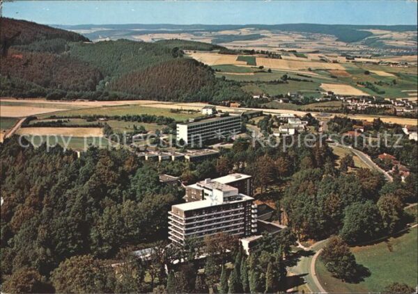Bad Wildungen Klinik am Homberg Fliegeraufnahme