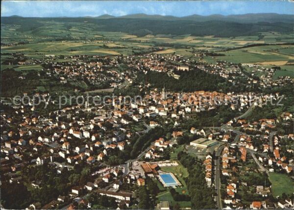 Bad Wildungen Fliegeraufnahme