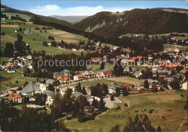 Hinterzarten Fliegeraufnahme