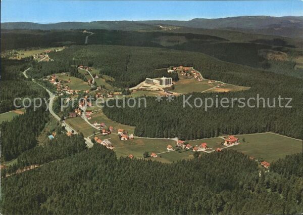 Kniebis Freudenstadt Fliegeraufnahme