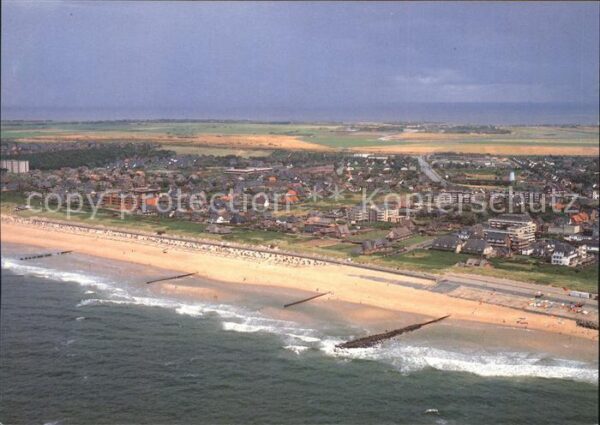 Westerland Sylt Fliegeraufnahme