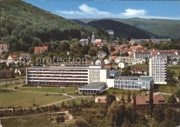 Allendorf Bad Sooden Sanatorium Balzerborg Fliegeraufnahme