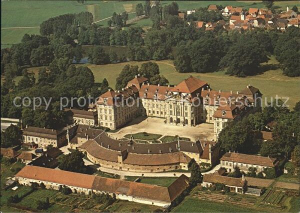 Pommersfelden Schloss Weissenstein Fliegeraufnahme