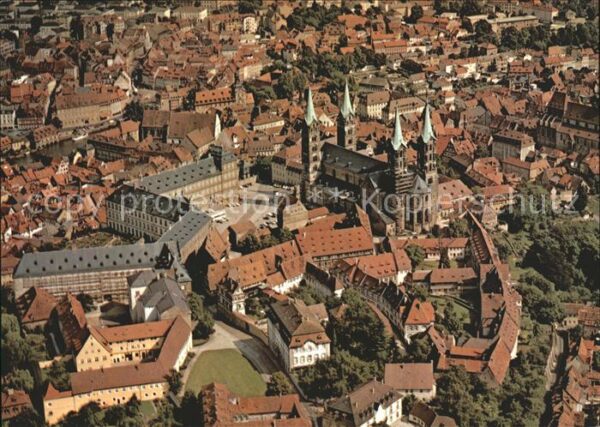 Bamberg Dom Fliegeraufnahme