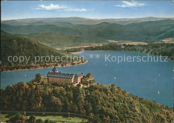 Edersee Schloss Waldeck Edertalsperre Fliegerau