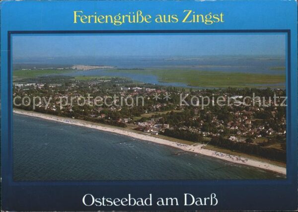 Zingst Ostseebad Ostseebad am Darss Fliegeraufnahme