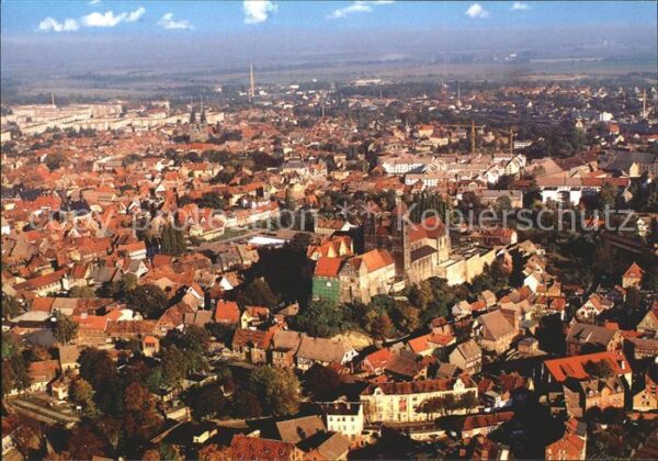 Quedlinburg Fliegeraufnahme