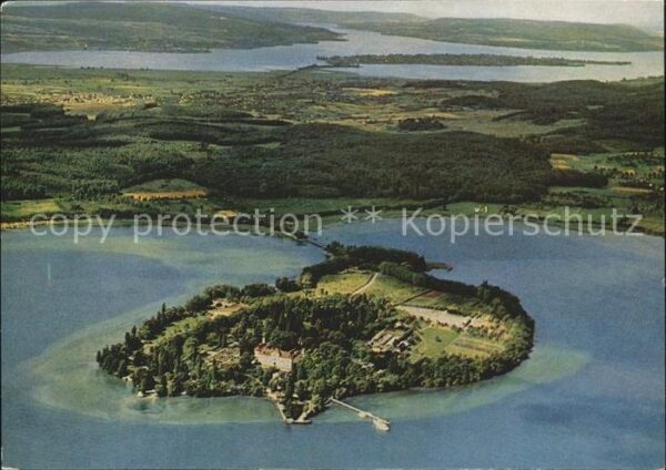 Insel Mainau Fliegeraufnahme