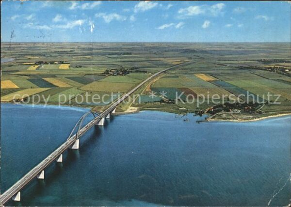 Burg Fehmarn Fliegeraufnahme Fehmarnbrücke