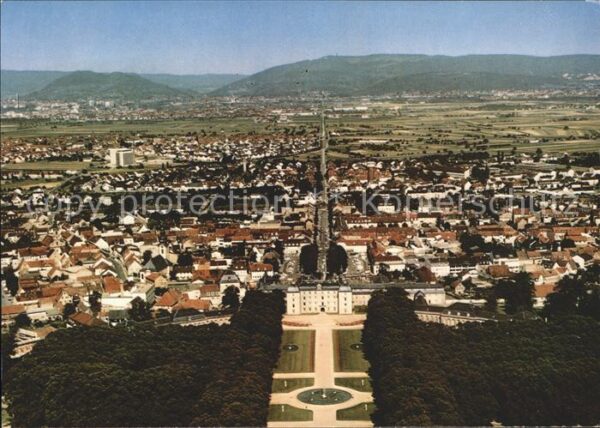 Schwetzingen Fliegeraufnahme