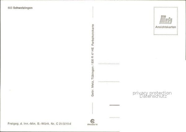 Schwetzingen Fliegeraufnahme – Bild 2