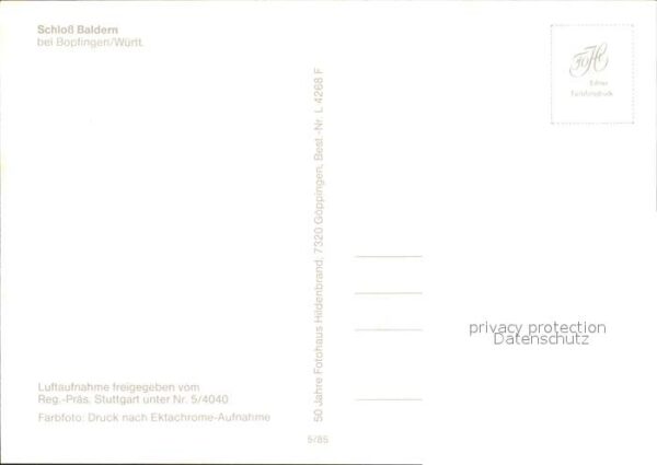 Bopfingen Ipf Schloss Baldern Fliegeraufnahme – Bild 2