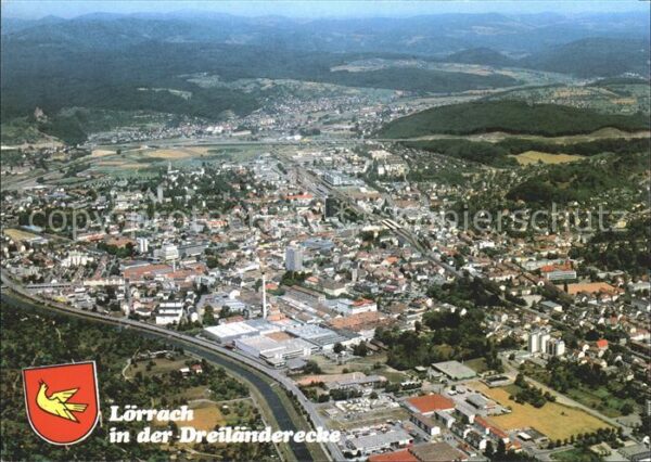 Loerrach Fliegeraufnahme