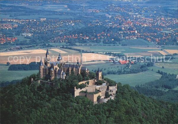 Hechingen Burg Hohenzollern Fliegeraufnahme