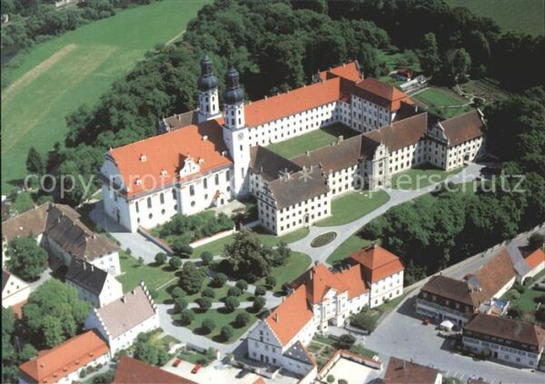 Obermarchtal Klosteranlage Fliegeraufnahme