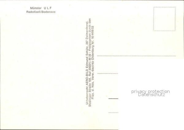 Radolfzell Bodensee Münster Ulf Fliegeraufnahme – Bild 2