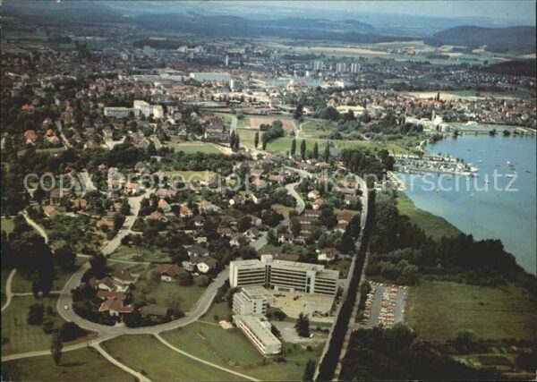 Radolfzell Bodensee mit Herz Kreislaufklinik Mettnau Fliege
